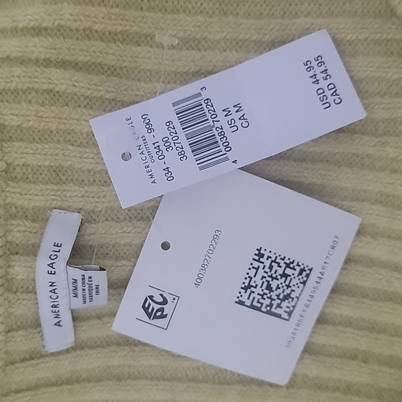 American Eagle, Cropped Button Down Sweater, Long Sleeve, Size M, NWT - Picture 5 of 13